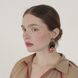 Embroidered earrings "motanka"
