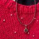 "Garnet Talisman" on gold